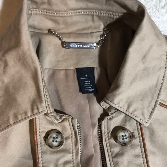 White House Black Market Cropped Jacket - Picture 4 of 8